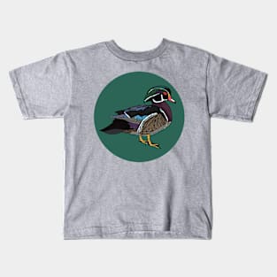 Wood Duck Kids T-Shirt